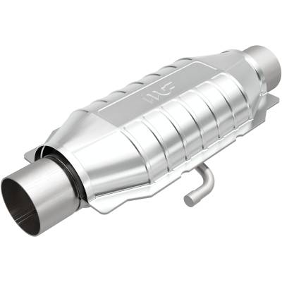 MagnaFlow Exhaust Products - MagnaFlow 94016 Standard Grade Universal Catalytic Converter 12"L x 5.5"W Oval