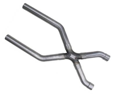 Hedman Hedders - Hedman 18830 Universal Fit X-Pipe Crossover Junction for 3" Exhaust System