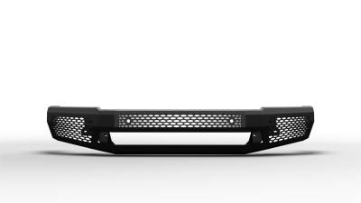 Ranch Hand - Ranch Hand MFD19HBMN Midnight Series Front Bumper for 19-25 Ram 1500