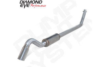 Diamond Eye Performance - Diamond Eye K4212A Kit 4" Turbo-Back Exhaust for 94-02 Ram 2500/3500 5.9L