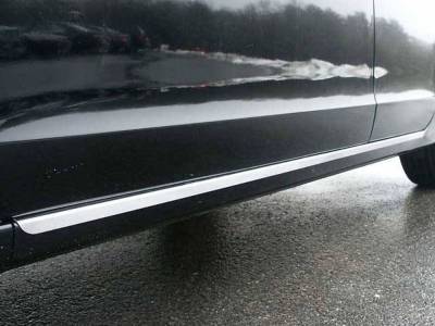 Quality Automotive Accessories - QAA TH28281 Stainless Rocker Panel Trim 2pc for 08-12 Honda Accord