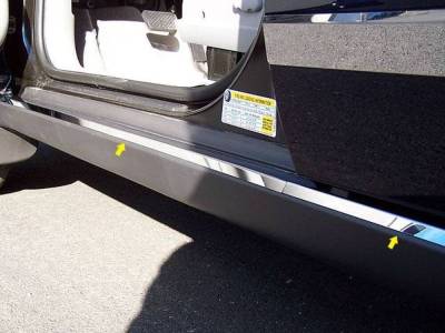 Quality Automotive Accessories - Quality Automotive ST43440 Door Sill Rocker Trim 03-07 Saturn Vue