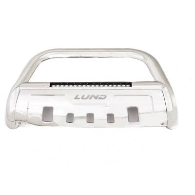 Lund - Lund 47021308 Bull Bar w/Light & Wiring for 19-24 2500/3500
