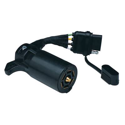 Husky Towing - Husky Towing 5th Wheel Trailer Wiring Connector to 4-Way Flat 13100