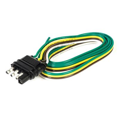 Husky Towing - Husky Towing 48" 4 Wire Flat Extension Trailer End Connector 13193