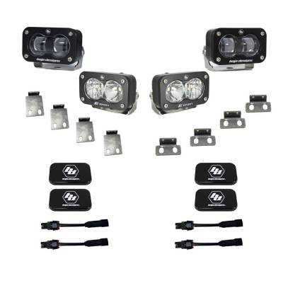 Baja Designs - Baja Designs 448180 S2 SAE/S2 Sport Fog Pocket Kit