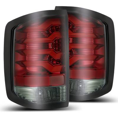 AlphaRex - AlphaRex 620020 Red/SmokedLED Taillights for Chevy Silverado & GMC Sierra