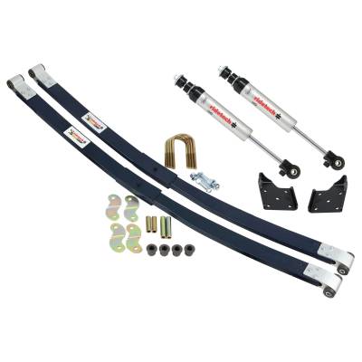 Ridetech - Ridetech 11024810 Rear Composite Leaf Springs & HQ Shocks for 55-57 Chevy Wagon