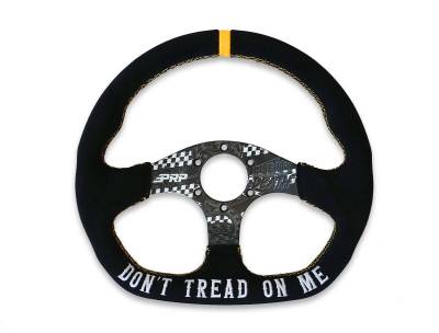 PRP - PRP G248-TR Don't Tread on Me Comp-R Suede Steering Wheel D-Shaped