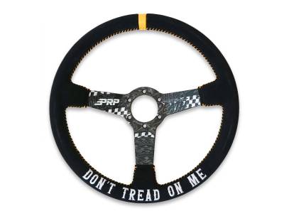 PRP - PRP G249-TR Don't Tread on Me Deep Dish Suede Steering Wheel
