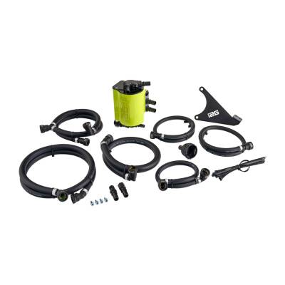 IAG Performance - IAG Performance IAG-ENG-7188NY Neon Yellow Air Oil Separator AOS for 22+ WRX