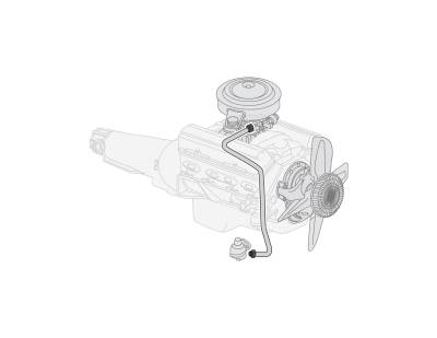 The Right Stuff Detailing - The Right Stuff Detailing TPC3678S Chevrolet 454 Fuel Line