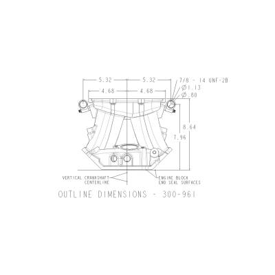 Holley - Holley 300-964 1900 Car Chevrolet Big Block Chevy Engine Intake Manifold