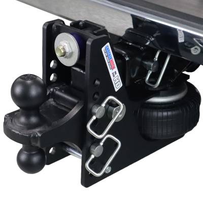 Shocker Hitch - Shocker Hitch SH-HDMB620-200BLK Shocker HD 20K 2" Max Black Air Receiver Hitch