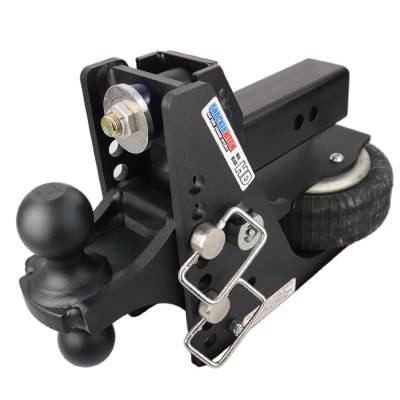 Shocker Hitch - Shocker Hitch SH-HDMB620-250BLK Shocker HD 20K 2.5" Max Black Air Receiver Hitch