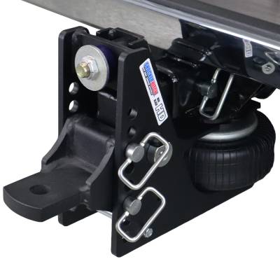 Shocker Hitch - Shocker Hitch SH-HDMB650-200 Shocker HD 20K 2" Max Black Air Receiver Hitch