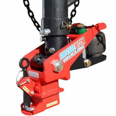 Shocker Hitch - Shocker Hitch SH-RND-SL Shocker 30K Surge Gooseneck Air Hitch-2-5/16" Ball