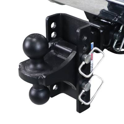 Shocker Hitch - Shocker Hitch SH-XR100-340BLK Shocker XR 12K 2" Adjustable Receiver Hitch