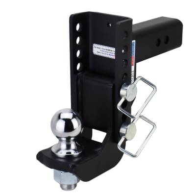 Shocker Hitch - Shocker Hitch SH-XR125-320-25 Shocker XR 16K 2.5" Adjustable Receiver Hitch