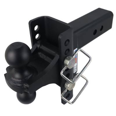 Shocker Hitch - Shocker Hitch SH-XR125-340BLK Shocker XR 16K 2.5" Adjustable Receiver Hitch