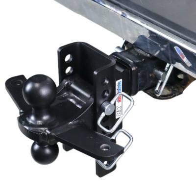 Shocker Hitch - Shocker Hitch SH-XR125-340BLK-SC Shocker XR 16K 2.5" Adjustable Receiver Hitch