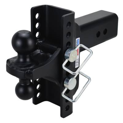 Shocker Hitch - Shocker Hitch SH-XR130-340BLK Shocker XR 20K 3" Adjustable Receiver Hitch