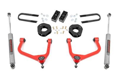 Rough Country Suspension Systems - Rough Country 28230RED_A 3.5" Suspension Lift for 25-26 Silverado 1500 RWD/4WD