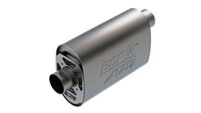 Borla - Borla 400958 ATAK CrateMuffler 3" Offset/Center 14"x4.35"x9.1"