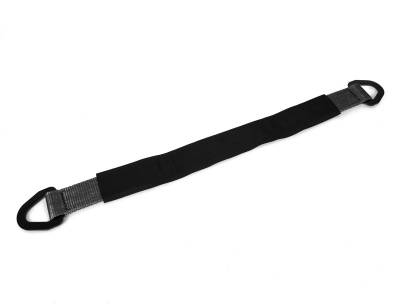 PRP - PRP 29111 2"x30" Axle Strap w/D-Rings Black