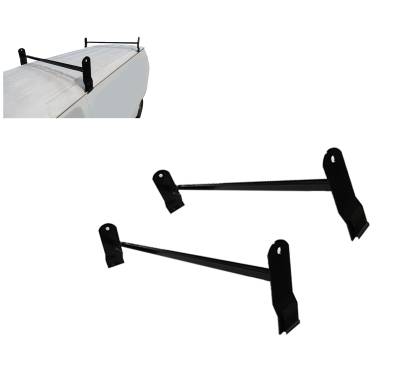 Black Horse Off Road - Black Horse TR-WRG2 Ladder Rack Black for 03-25 Express Savana Econoline
