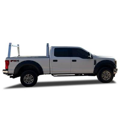 Black Horse Off Road - Black Horse CSBURHD55 K2 Rack Silver for 04-24 Silverado/Sierra/Titan/Ram/F150
