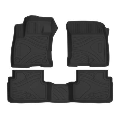 Black Horse Off Road - Black Horse FMFBR21 Totaliner HD Anti-Skid Floor Mat 21-25 Ford Bronco Sport