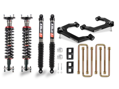 Cognito Motorsports Truck - Cognito 210-P1137 3" Ball Joint Leveling Lift Kit w/Elka Shocks 19-25 GM 1500
