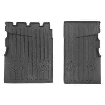SMARTLINER - SMARTLINER UB0132 2nd Row BLACK Floor Liners for 16-25 Can-Am Defender HD