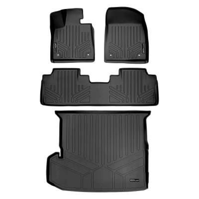 SMARTLINER - SMARTLINER SA0222/B0222/D0357 Front/Rear BLACK Floor Liners for Lexus RX