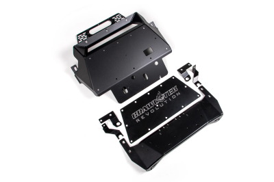 Crawltek Revolution - Crawltek CWLFB19011 Front Skid Plate Blaze w/Winch Mount 21-24 Ford Bronco