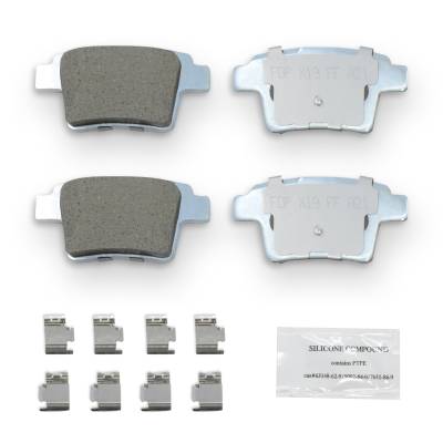NRS Brakes - NRS Brakes NC1071 REAR Disc Brake Pad Set for Ford Jaguar Mercury 3.0 3.5