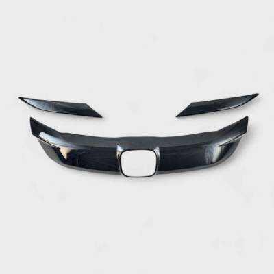 Trim Illusion - Trim Illusion ABS6574BLK Black Front Grille Overlay for 19-22 Honda HR-V