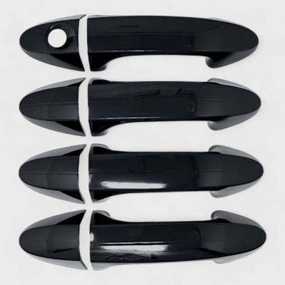 Trim Illusion - Trim Illusion DH6327BLK Front/Rear Door Handle Covers Black Ford EcoSport