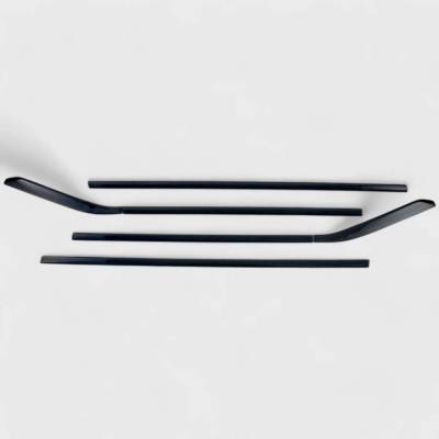 Trim Illusion - Trim Illusion WT6014BLK Front &Rear Window Trim Set Black for 20-25 Sentra