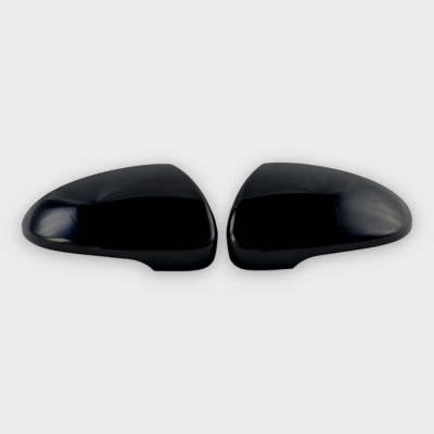 Trim Illusion - Trim Illusion MC6342BLK Front Door Mirror Covers Black for Hyundai Tucson