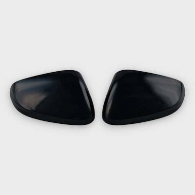 Trim Illusion - Trim Illusion MC6345BLK Front Door Mirror Covers Black Trailblazer/Trax