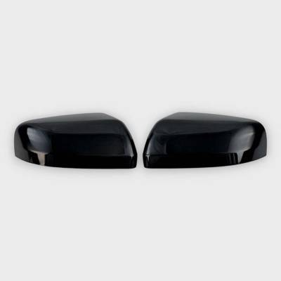Trim Illusion - Trim Illusion MC6361BLK Front Door Mirror Covers Black Honda Pilot