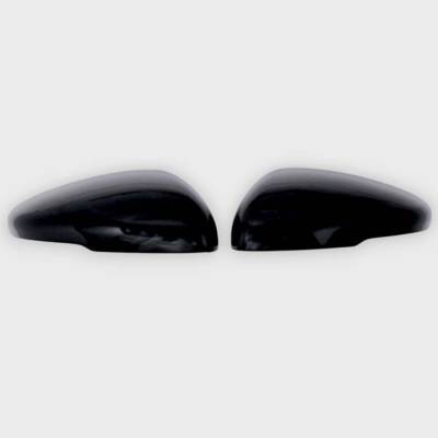 Trim Illusion - Trim Illusion MC6368BLK Front Door Mirror Covers Black Honda Accord