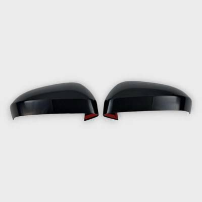 Trim Illusion - Trim Illusion MC6369BLK Front Door Mirror Covers Black for Nissan Rogue