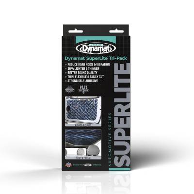 Dynamat - Dynamat 10612 Dynamat Superlite Tri-pak 3 Sheets Size 18" x 32"