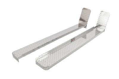 Dee Zee - Dee Zee DZ2017 Brite-Tread Aluminum Running Boards REG Cab Length 60"/11"/9"