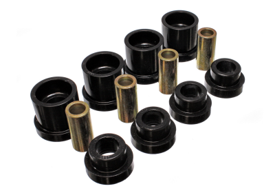 Energy Suspension - Energy Suspension 7.1117G Sub-Frame Bushing Set Rear Polyurethane Black