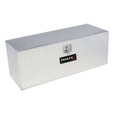 TrailFX - TrailFX 190241 Underbody Tool Box 24" Bright Polished Aluminum Single Lid