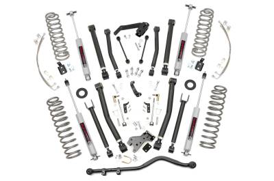 Rough Country Suspension Systems - Rough Country 68322 6" X-Series Lift Kit for 07-18 Jeep Wrangler JK 4DR 4WD